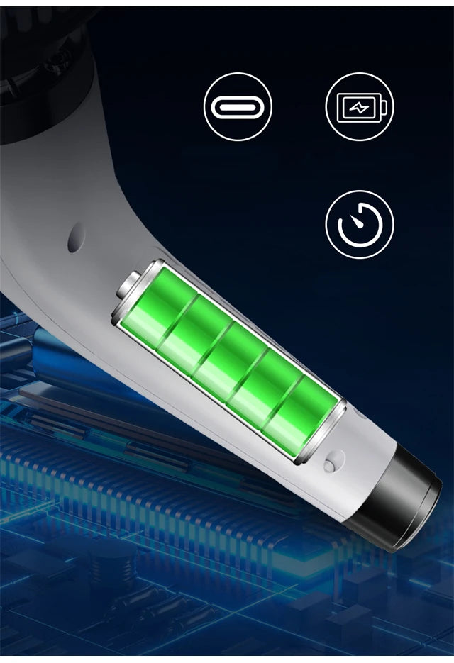 Nova Spin Pro — Cordless Electric Scrubber with 7 Brush Heads