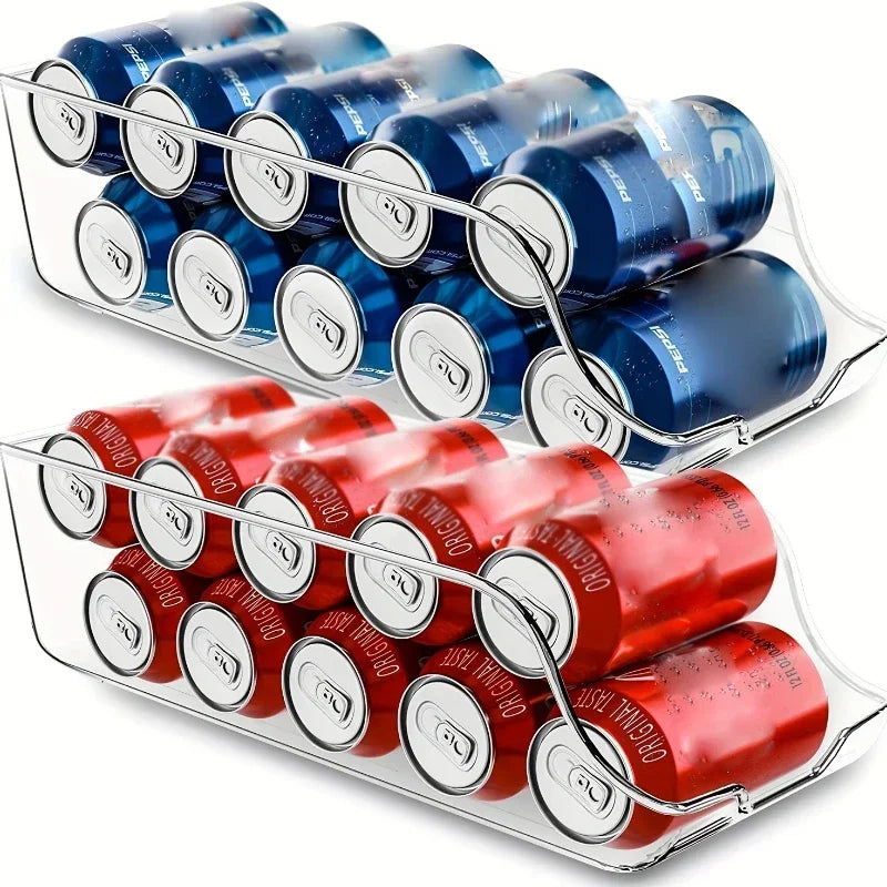 Nova Chill Stack — Fridge Organizer Bins & Soda Can Dispenser