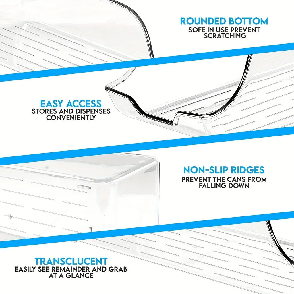 Nova Chill Stack — Fridge Organizer Bins & Soda Can Dispenser