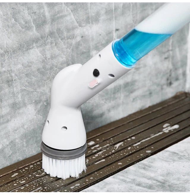 Nova Spin Pro — Cordless Electric Scrubber with 7 Brush Heads