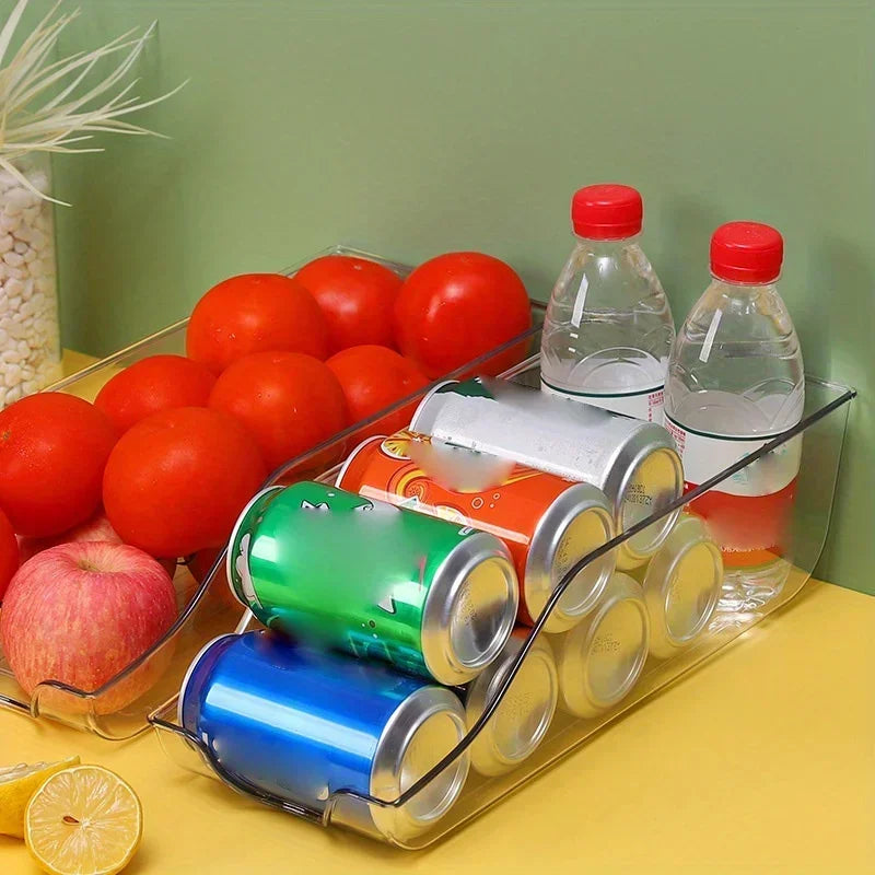 Nova Chill Stack — Fridge Organizer Bins & Soda Can Dispenser