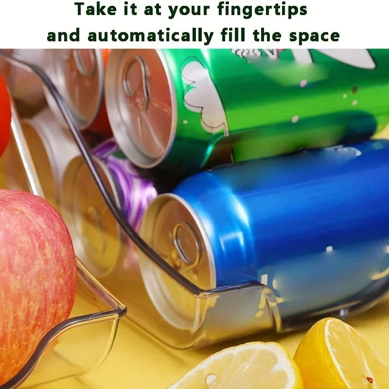 Nova Chill Stack — Fridge Organizer Bins & Soda Can Dispenser