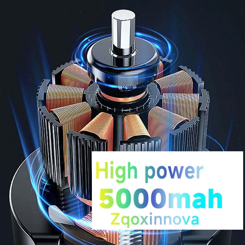 Nova Spin Pro — Cordless Electric Scrubber with 7 Brush Heads